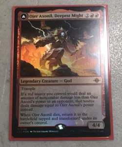 Ojer Axonil Deepest Might the Lost Caverns of Ixalan #0158 Mtg Nm foil - Image 1