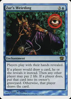 Zur's Weirding Eighth Edition MTG NM - Image 1