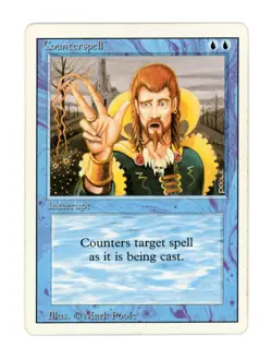 Counterspell - Magic the Gathering MTG - LP Revised - Image 1