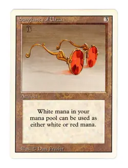 Sunglasses of Urza - MTG Magic the Gathering - Revised 3ED - Image 1