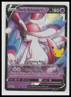 Pokemon SWSH: Sword & Shield Promo Cards #SWSH134 Dark Sylveon V - Image 1