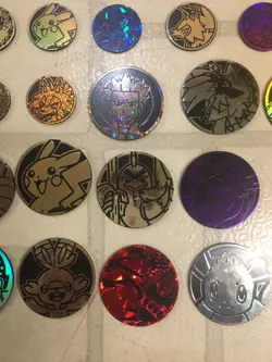 Lot Of 30 Official Pokemon TCG Coins, 15 Jumbo Size + 15 Regular Size - Image 5