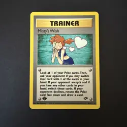 Pokemon TCG Misty's Wish 108/132 (1st Edition / Gym Challenge / 2000 / NM) - Image 1