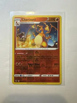 Charizard 025/185 Swsh04: Vivid Voltage Reverse Holo Pokemon TCG NM/M - Image 1