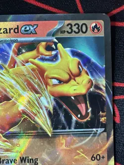 Pokemon TCG - Scarlet & Violet 151 Charizard Ex 006/165 Double Rare NM/M - Image 2