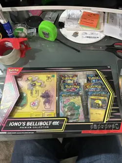 Pokemon TCG: Ionos Bellibolt Ex Premium Collection Box Pokemon Sealed - Image 1
