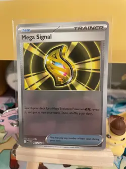 Mega Signal Holo (121/132) x4 - Mega Evolutions - Pokemon TCG - NM - Image 2