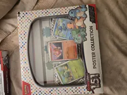 Nintendo Pokemon TCG Scarlet & Violet - 151 Poster Collection Box - 3 Packs 820650853166 - Image 1