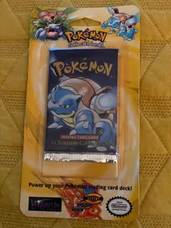 Guaranteed Shadowless Pokemon Base Set Factory Sealed Blister Pack - Image 1