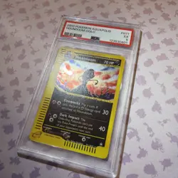 2003 POKEMON AQUAPOLIS #H11 HOUNDOOM-HOLO PSA 5 - Image 2