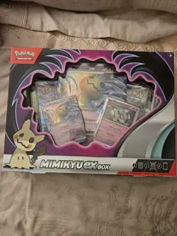 MIMIKYU EX Box 4 Booster Packs Pokemon TCG Factory Sealed 2023 820650852183 - Image 1