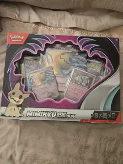MIMIKYU EX Box 4 Booster Packs Pokemon TCG Factory Sealed 2023 820650852183 - Image 2