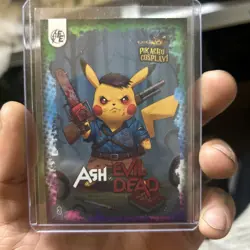 POKEMON PIKACHU COSPLAY! *ASH VS. EVIL DEAD* #3 - HOLOGRAPHIC - Image 1