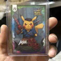 POKEMON PIKACHU COSPLAY! *ASH VS. EVIL DEAD* #3 - HOLOGRAPHIC - Image 2