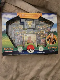 Pokemon TCG Pokemon Go Special Collection Team Instinct Sealed Box - Image 1