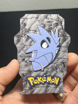 2001 Pokemon Topps Johto League Champions Die Cut Pupitar #17 - Image 1
