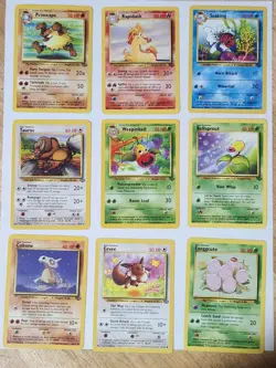 Pokemon JUNGLE BASE-- NON HOLO -- 34 COM/UNCOM, TRAINERS AND RARES STORAGE FIND - Image 2