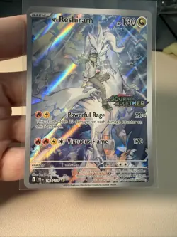 Pokemon TCG N’s Reshiram 167/159 Sv09: Journey Together Stamped Box Topper Promo - Image 4