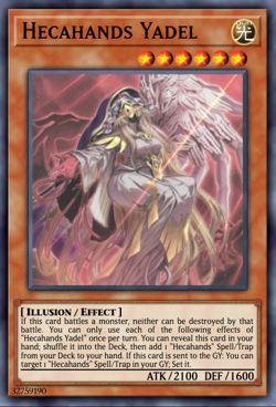 Yugioh! Hecahands Yadel Phantom Revenge PHRE-EN002 - Image 1