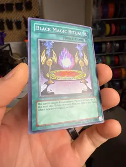 Yu-Gi-Oh! Black Magic Ritual #PP01-EN002 Light Play Secret - Image 2