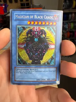 Yu-Gi-Oh! Magician of Black Chaos PP01-EN001 LP Secret Rare - Image 1