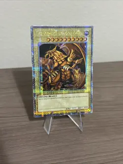 Yu-Gi-Oh! TCG The Winged Dragon of Ra (Quarter Century Secret Rare) - LC01-EN003 - Image 1
