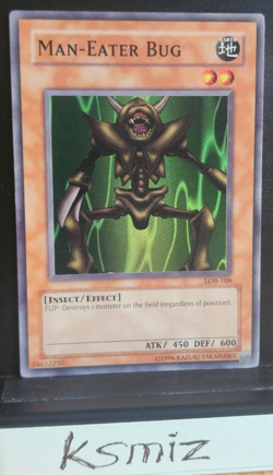 2002 Man-Eater Bug | LOB-108 Legend of Blue Eyes White Dragon Original VLP - Image 1