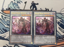 Yugioh Rage Rose Witch Ultra Rare DOOD-EN040 x2 Near Mint - Image 1