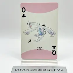 Pokemon Lugia #249 Playing Cards Gold Poker Pichu Nintendo Japanese Japan Rare - Image 1