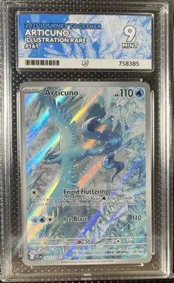 Pokemon TCG Articuno Card Journey Together 161/159 - Ace 9 Mint - Image 1