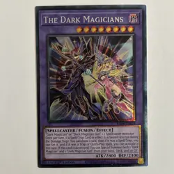 Yugioh Tcg RA04-EN054 - The Dark Magicians - Platinum Secret Rare Near Mint Card - Image 1