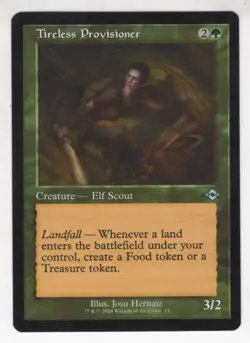 MTG Modern Horizons 3 Uncommon Card Tireless Provisioner (Retro Frame) - Image 1