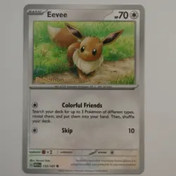 Eevee - (Pokemon Together) Promo Miscellaneous Cards & Products 133/165 NM - Image 1