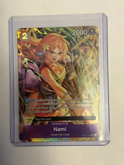 Nami Parallel Alt Art English PRB02-012 The Best Vol. 2 One Piece Card - Image 1