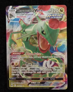 Rayquaza VMAX RRR 101/159 VMAX Climax HOLO S8b Pokemon Card [Near Mint] - Image 1