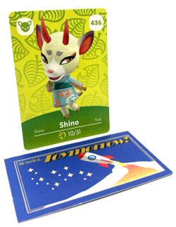 Animal Crossing Nintendo Amiibo - SHINO #436 - Series 5 Authentic Card - Image 1