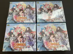 New! Goddess Story Trading Card Booster Box Lot of 4! CCG Anime Waifu - NS-2M03 - Image 1