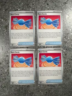 Pokemon TCG Cards 4x (=Playset) Rare Candy 191/198 Scarlet & Violet NM-M - Image 1