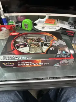 Pokemon Bloodmoon Ursaluna ex Box TCG Trading Card Game New Factory Sealed - Image 2