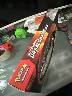 Pokemon Bloodmoon Ursaluna ex Box TCG Trading Card Game New Factory Sealed - Image 4