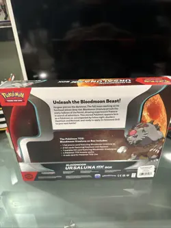 Pokemon Bloodmoon Ursaluna ex Box TCG Trading Card Game New Factory Sealed - Image 5