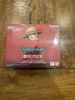 One Piece TCG: OP13 Carrying On His Will Booster Box Sealed English UK New - Image 1