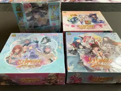 New! Goddess Story Trading Card Booster Box Lot of 4! CCG Anime Waifu Bikini #1 - Image 1