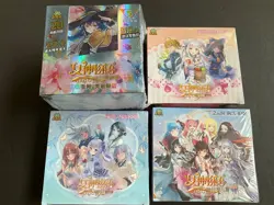 New! Goddess Story Trading Card Booster Box Lot of 4! CCG Anime Waifu Bikini #1 - Image 2