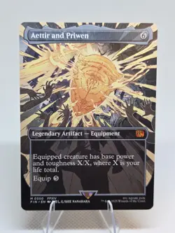 Aettir and Priwen (Borderless) X1 FIN MTG Final Fantasy FB1 - Image 1