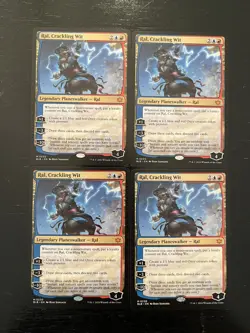 Ral, Crackling Wit X4X NM/M Bloomburrow BLB Magic MTG - Image 1