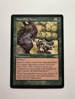 Saproling Burst - MTG Nemesis - LP - Image 1