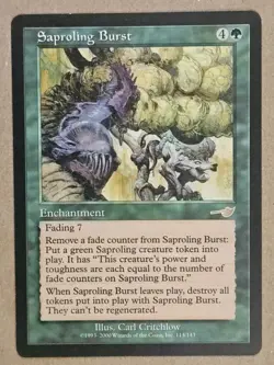 Saproling Burst - Nemesis - Near Mint | MTG - Image 1