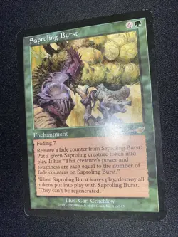 MTG Saproling Burst Nemesis 113/143 Regular Rare - Image 1