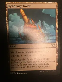 MTG Reliquary Tower {Commander 2014 Edition} - NM - Image 1